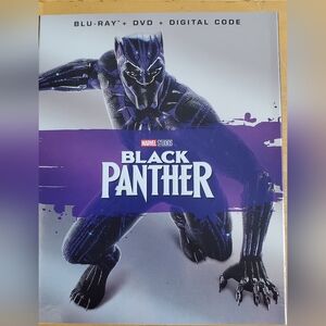 Marvel Studios Black Panther Blu-ray DVD Digital Code